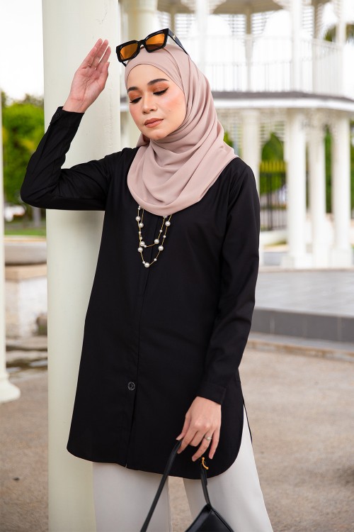 Aileen Blouse - Exclusive Black